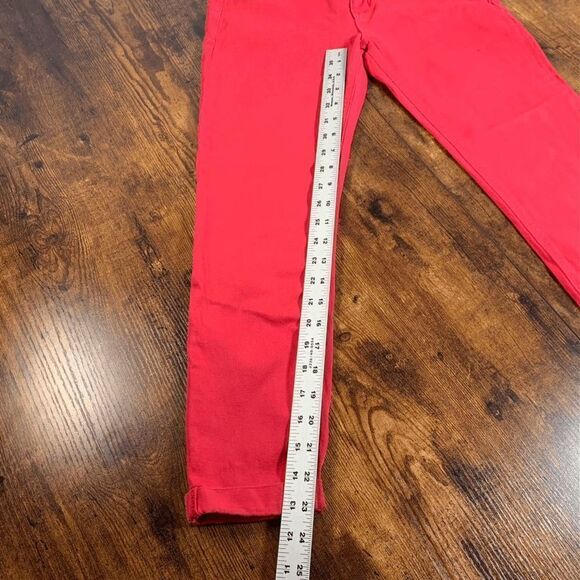 HUDSON JEANS women’s Skinny Red Jeans‎ Size 29 Pants - Picture 6 of 7